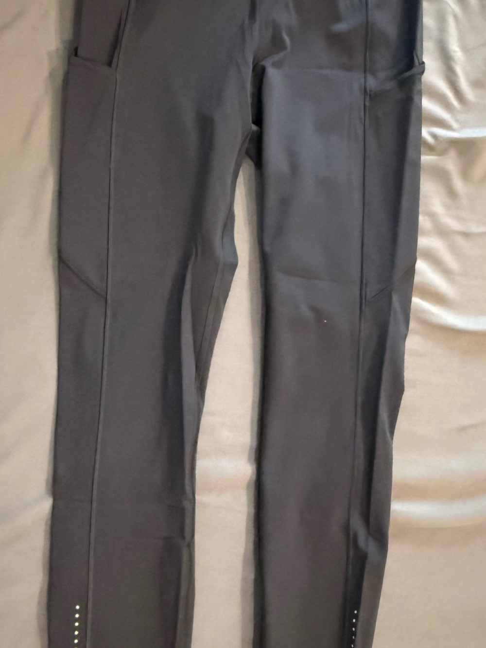 lululemon athletica Black High-Rise Leggings with Side Pockets